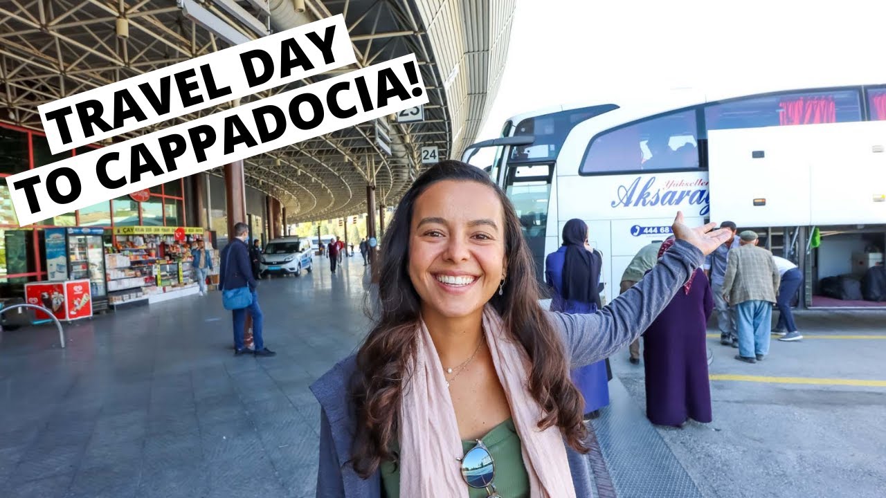 From KONYA To CAPPADOCIA! // UNeventful BUS RIDE To Cappadocia // LAUNDRY & Boring Errands :)