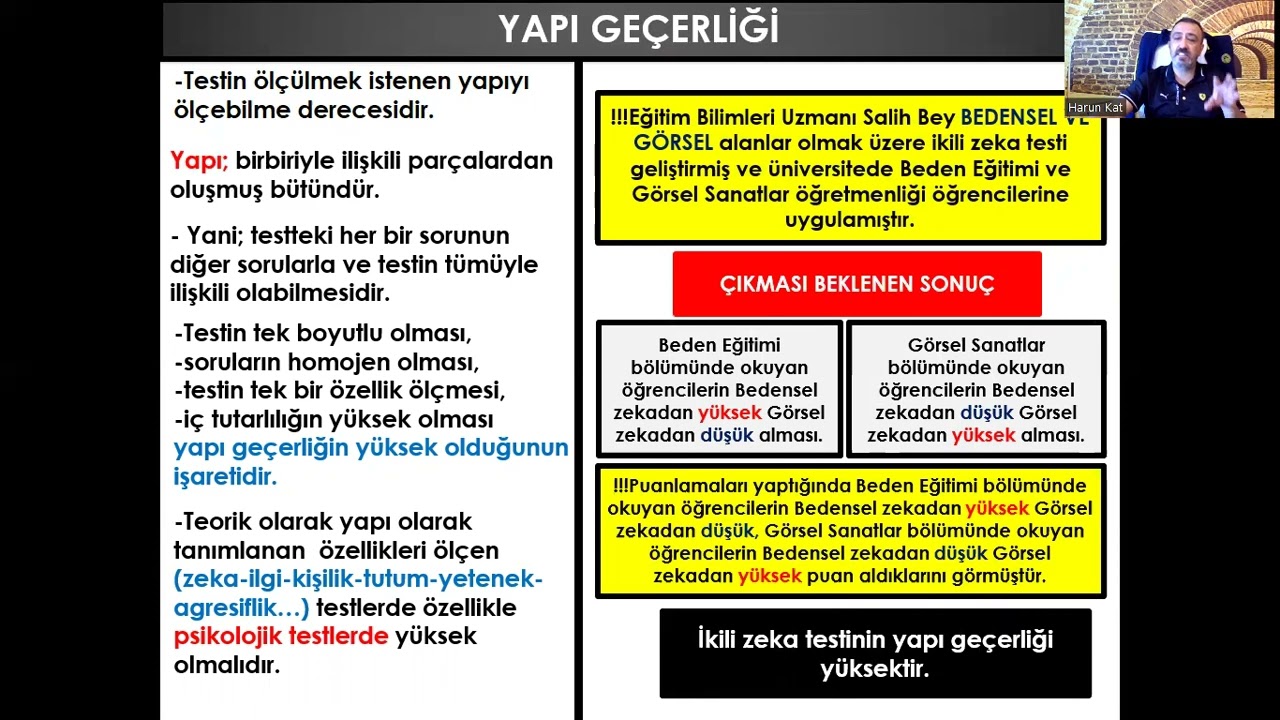 UZMAN VE BAŞÖĞRETMENLİK SINAVI ÖLÇME VE DEĞERLENDİRME MUHTEMEL SORU - 13