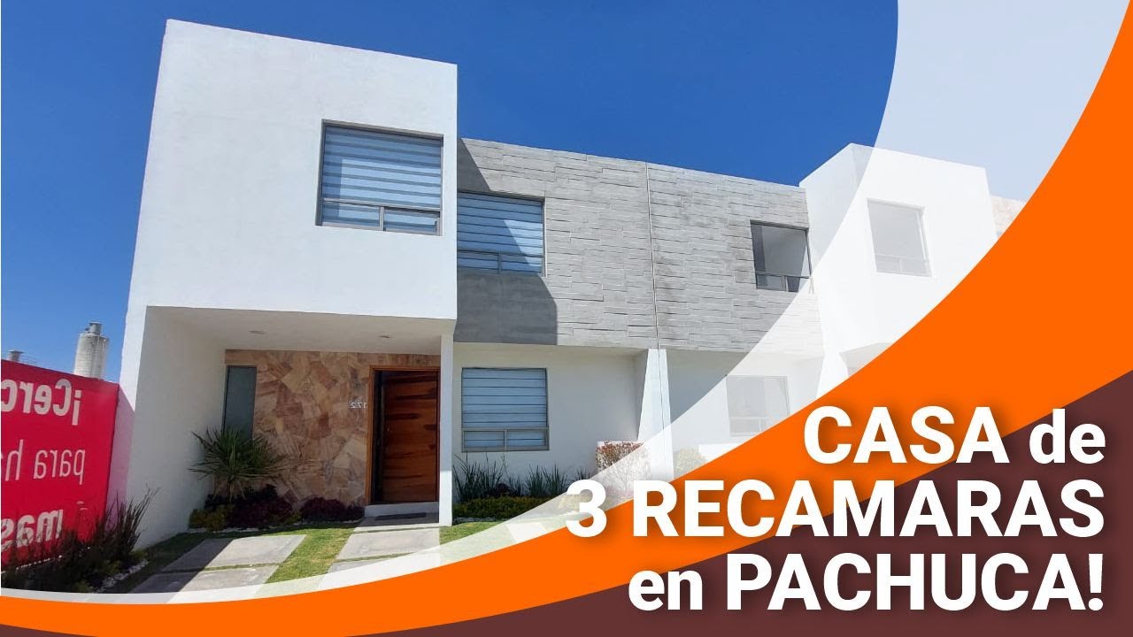CASA MODELO MAGNOLIA 3 RECAMARAS CON OPCION DE ROOF GARDEN!   ||  RESIDENCIAL LA RESERVA PACHUCA