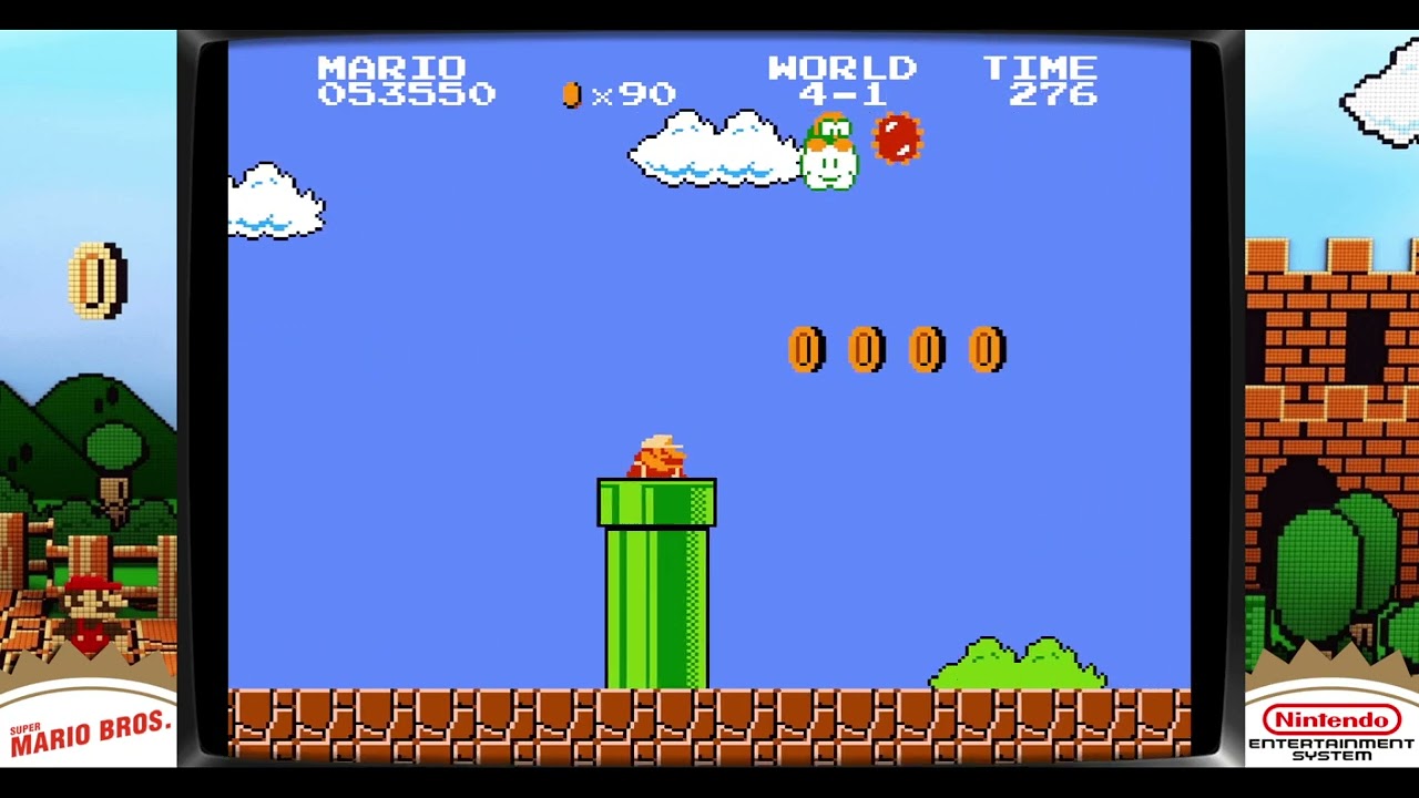 Jogos que marcaram a minha infância - Super Mario Bros - Nintendo NES #videogames #nes #nintendo