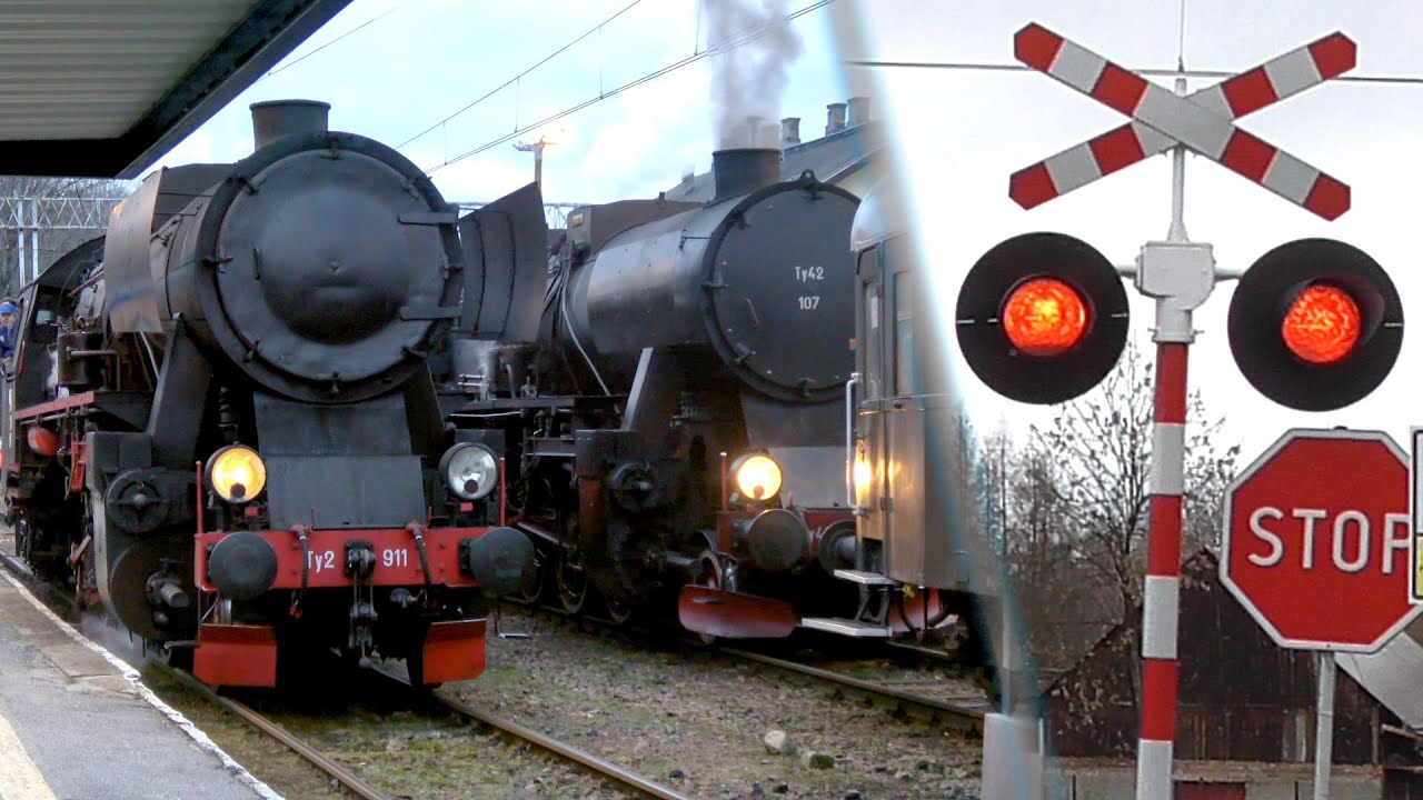 Zimowy Pociąg Retro 2018 – dwoma parowozami do Zakopanego (Ty2-911 + Ty42-107)