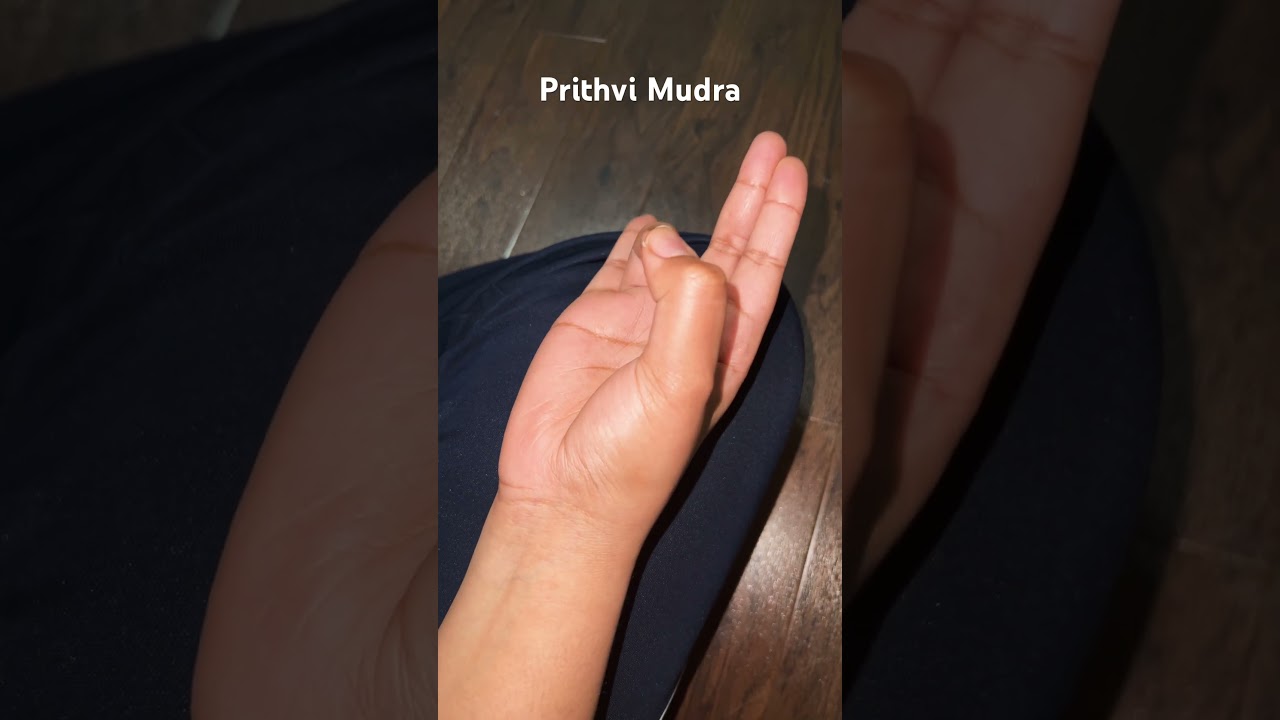 Learn Prithvi Mudra: a simple ancient practice to recharge your energy. #meditation #mudra #recharge