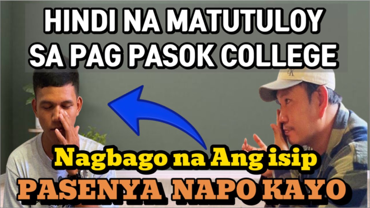 Jeffrey, Hindi na matutuloy sa pag pasok sa College? Ano Ang dahilan? @PugongByahero #pugongbyahero 