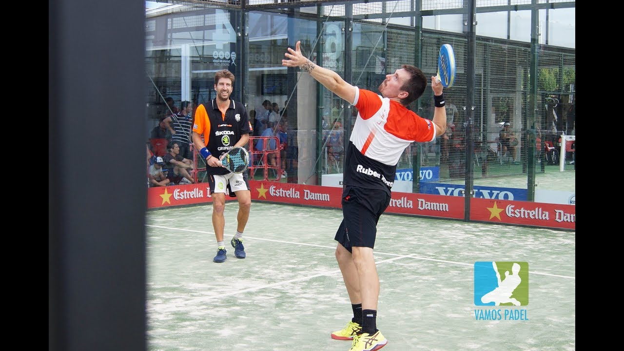 Vamos Pádel. Gerard Company y Rubén Rivera contra David Leal y Jorge Ruiz