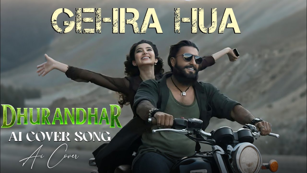 GEHRA HUA || Dhurandhar || Ranveer Singh, Arijit Singh || Hindi Ai Cover Song || AI MUSIC DOTCOM 