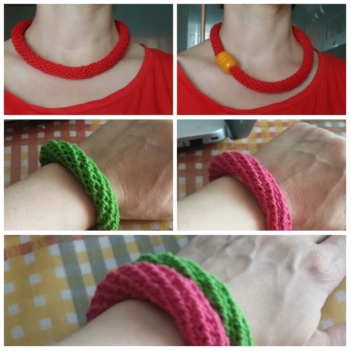 speciale accessori: cordoncino tubolare all'uncinetto