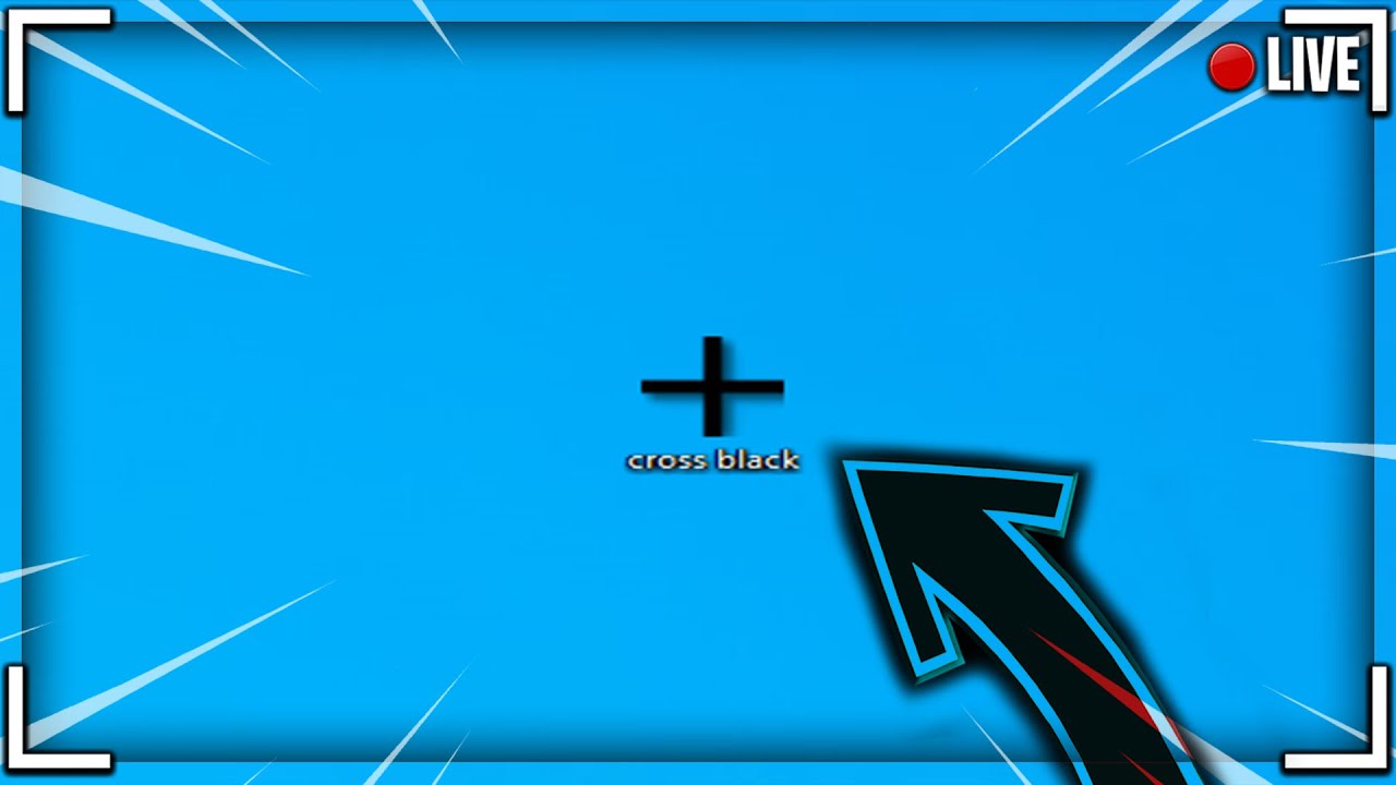 COMMENT AVOIR UN CURSEUR EN FORME DE CROIX COMME LES JOUEURS PRO ! Windows 10