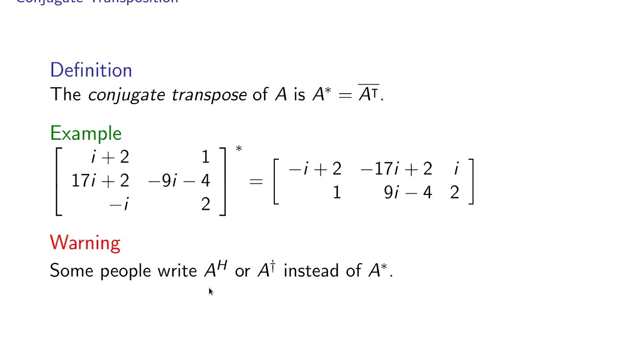 Complex Numbers: Part 3/4 