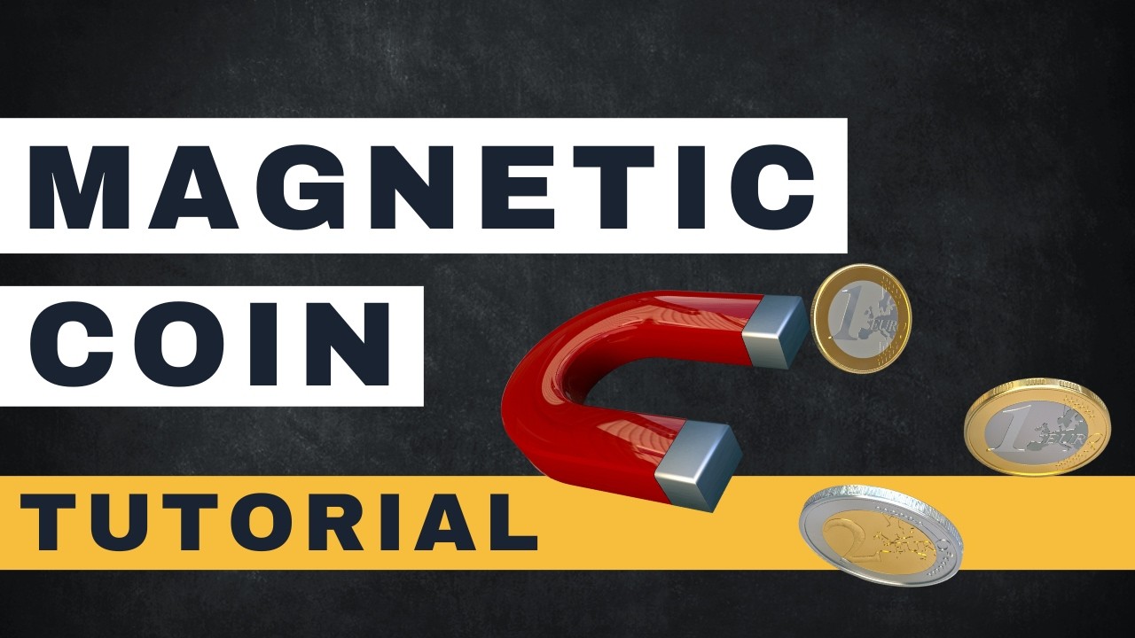🪙 Magnetic Coin Magic Trick – Coins Stick Together in the Magician’s Hands!