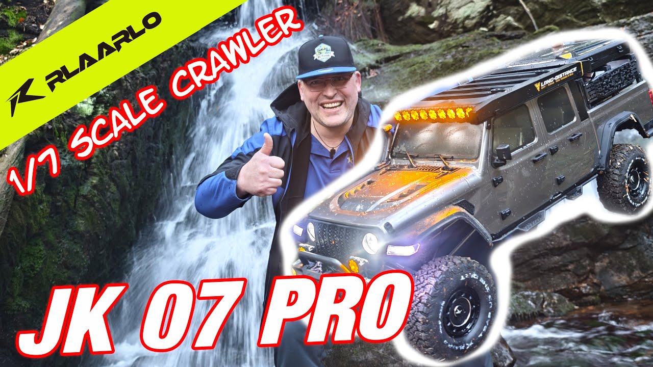 RLAARLO JK 07 PRO RELEASED und DIREKT im UNBOXING. 1/7 Scale Crawler vorgestellt.