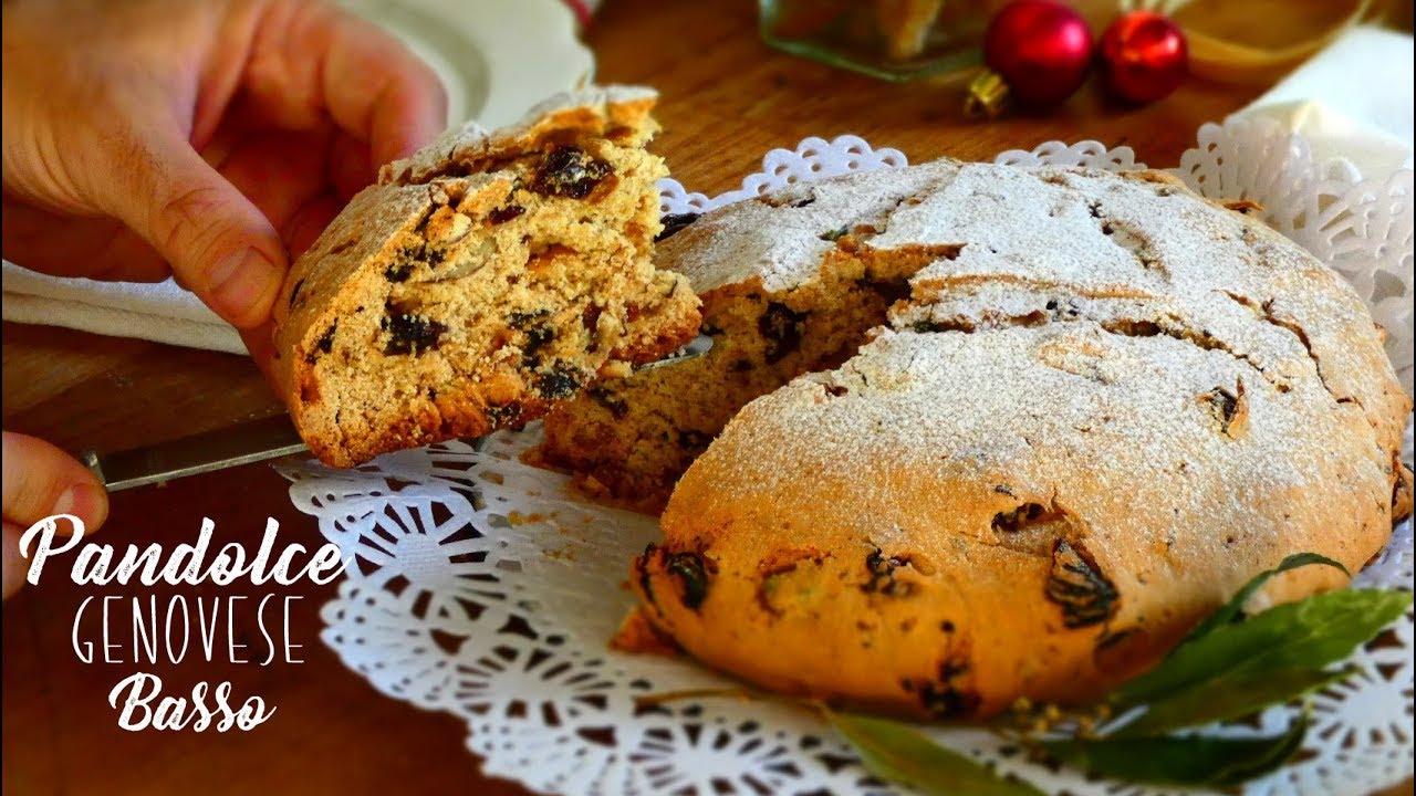 Pandolce Genovese / Итальянский рождественский фруктовый торт