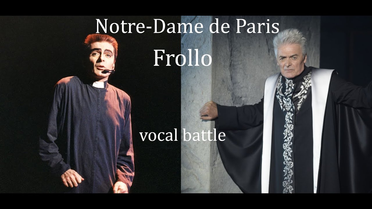 Notre-Dame de Paris Frollo vocal battle (Daniel Lavoie vs Lavoie Daniel)