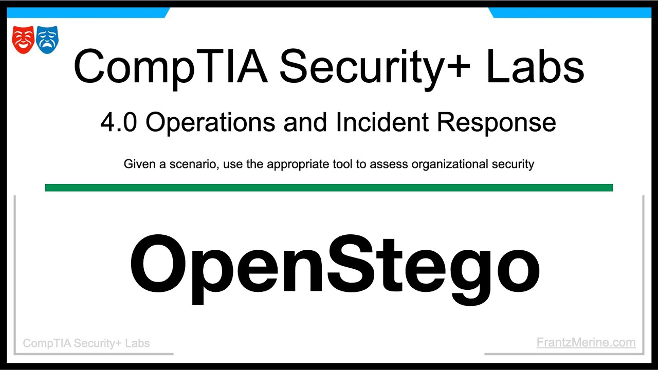 Steganography with OpenStego | Security+ Data Hiding Tools (Ep.36)