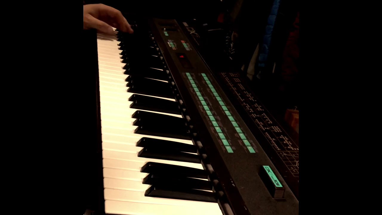 Sandra - Maria Magdalena Original Synth Bass Line (Yamaha DX7 Cover)