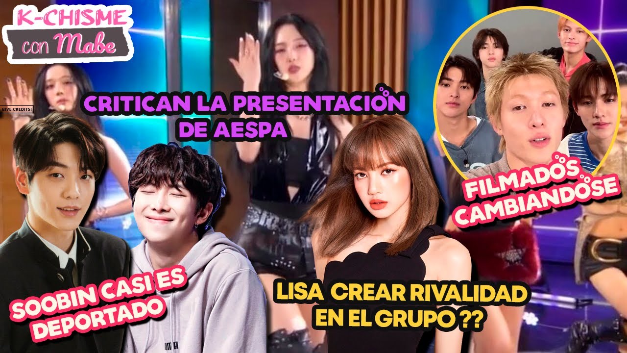 CRITICAN LA PRESENTACION DE AESPA GMA|EL ANILLO DE RM| GRABAN A CORTIS CAMBIANDOSE|BABYMONSTER NO...