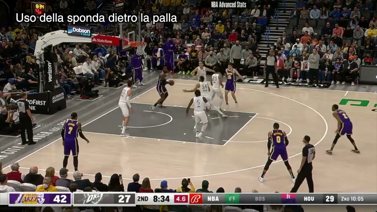 Spacing: il Pick & Roll laterale con angolo pieno