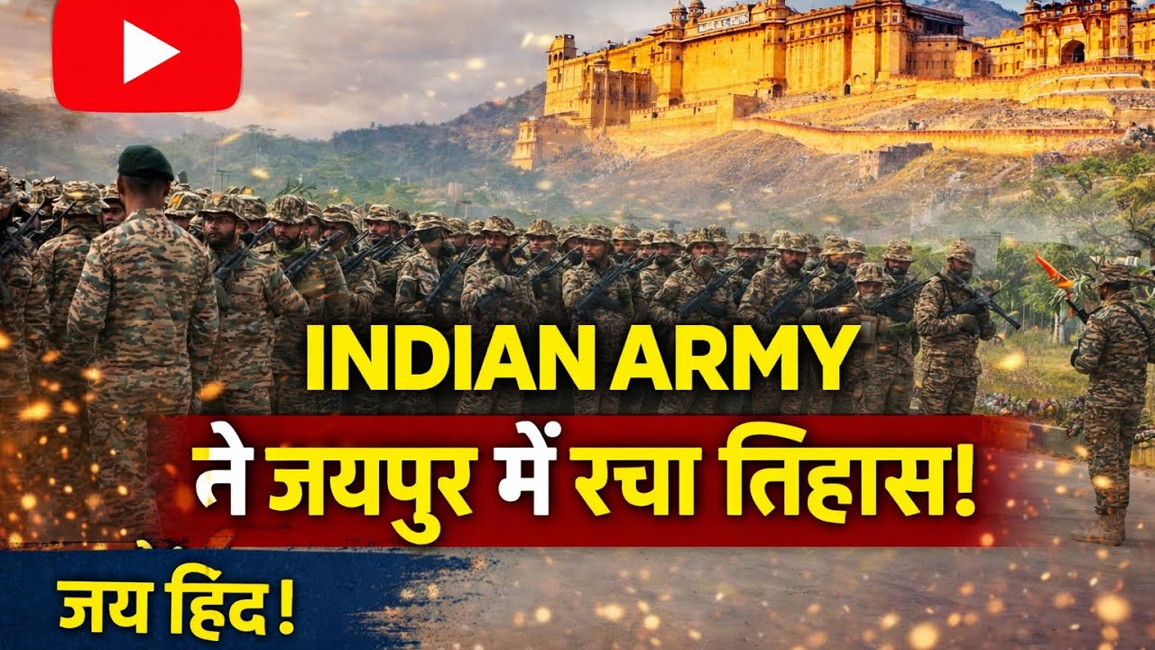 Indian Army 🇮🇳 creat history in Jaipur ❤️