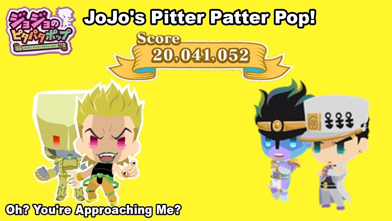 HIGH DIO And 4TARO 20 MILLION SCORE!!! (Jojo's Pitter Patter Pop!)