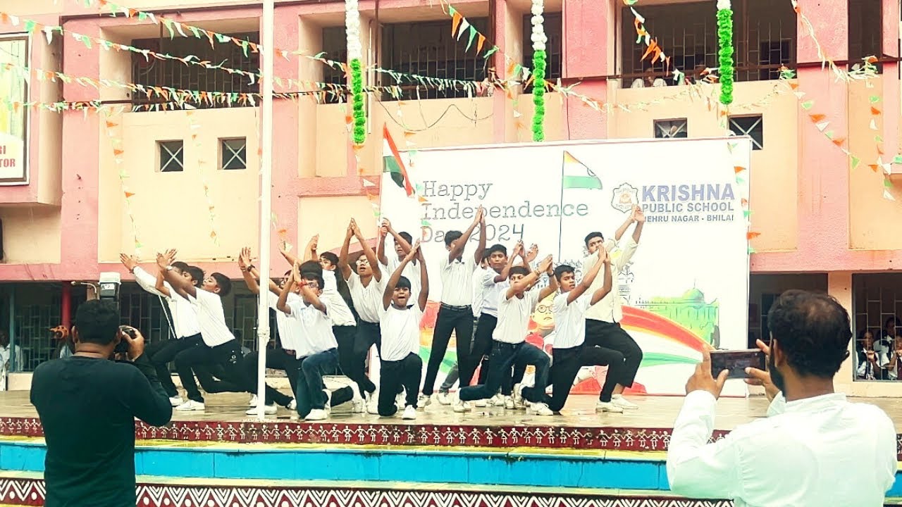 Vande Mataram (The Fighter Anthem) | Independence Day Dance | KPS Nehru Nagar Bhilai | T Sunil Dance