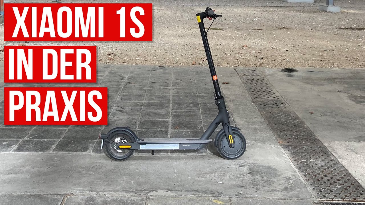 Xiaomi 1s Praxistest: Reichweite, Bremsweg, Steigung, Komfort & Erfahrung 100 KG E-Scooter