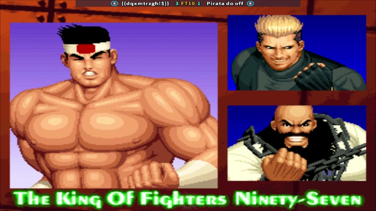 The King of Fighters '97 [{dqxmtrzgh!$]} (BR) Vs Pirata do off (BR) Play Date 18 Jan 26