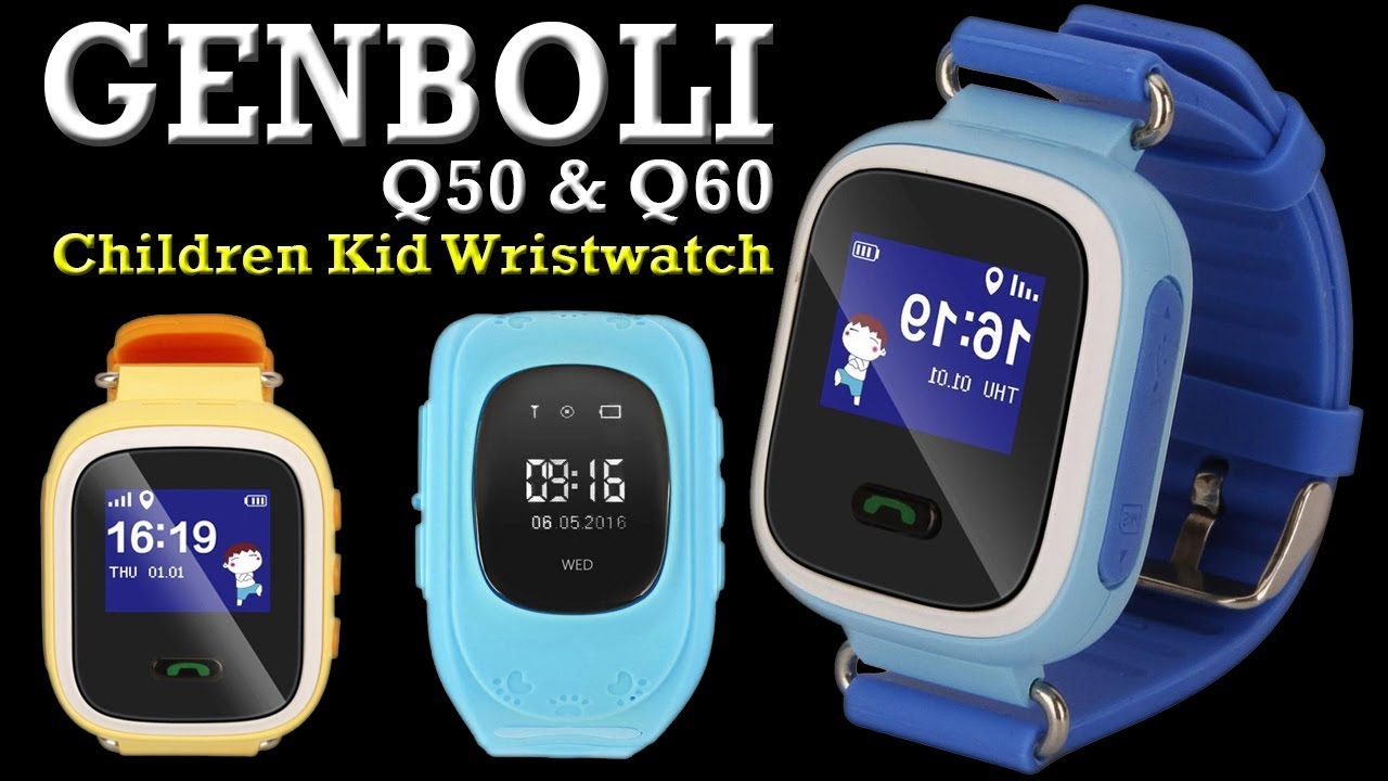 Q50 & Q60 Special kids Anti-Lost Smartwatch for iOS Android