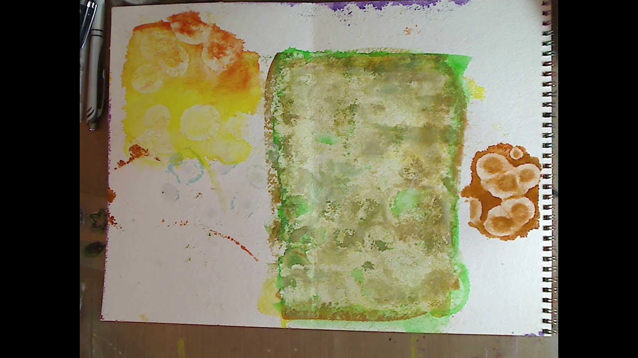 How to- Faux Alcohol Ink-using acrylic paint using Decoart Fluid Acrylics