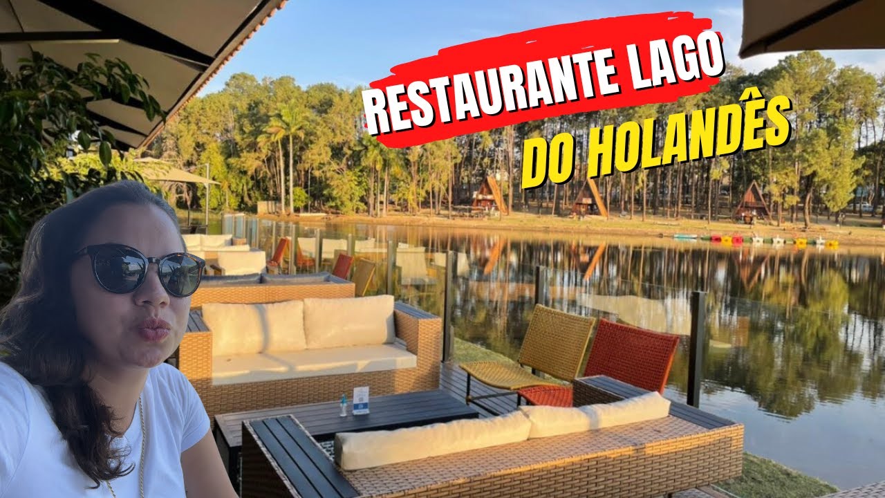 Restaurante Lago do Holandês - Holambra - Rafa Pantaneiro