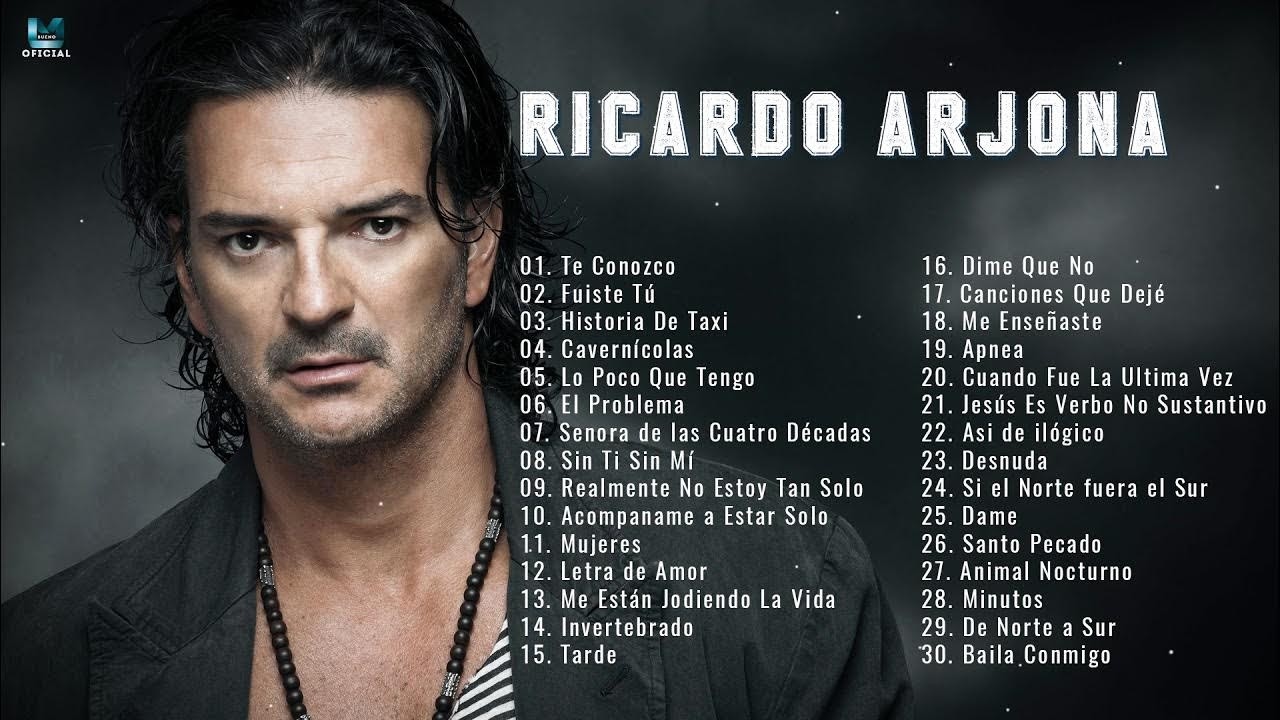 Ricardo Arjona Sus Mejores Canciones | Baladas Románticas 90s Viejitas Pero Bonitas