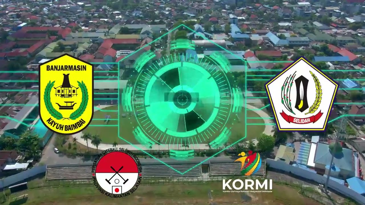 PERTANDINGAN GATEBALL BANJARMASIN VS BATOLA KATAGORI DOUBLE