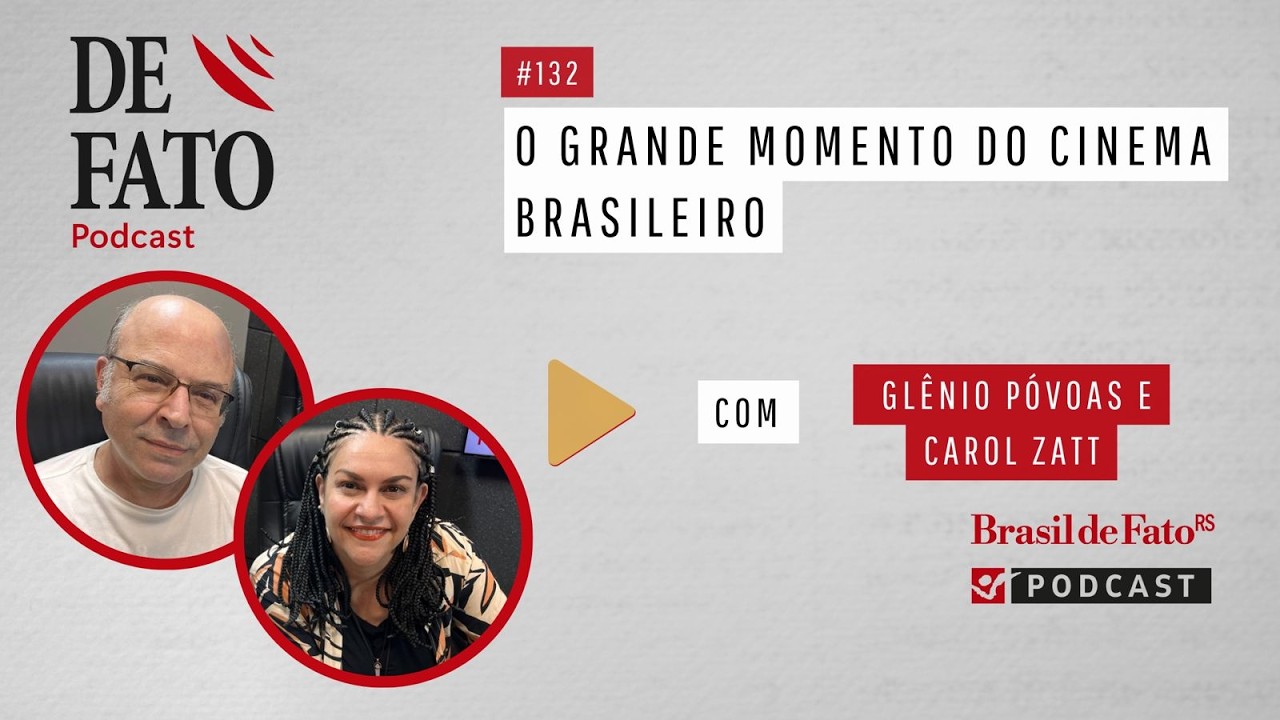 Podcast De Fato #132 | Com o professor Glênio Póvoas e a repórter de cultura Carol Zatt