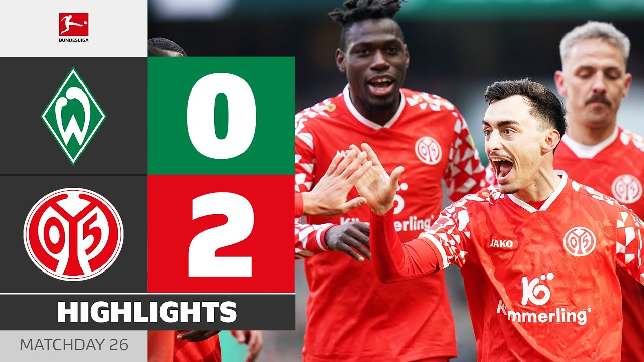 Flying Start and BIG POINTS! | WERDER BREMEN - MAINZ 05 | Highlights | MD 26 &ndash; Bundesliga 2025/26