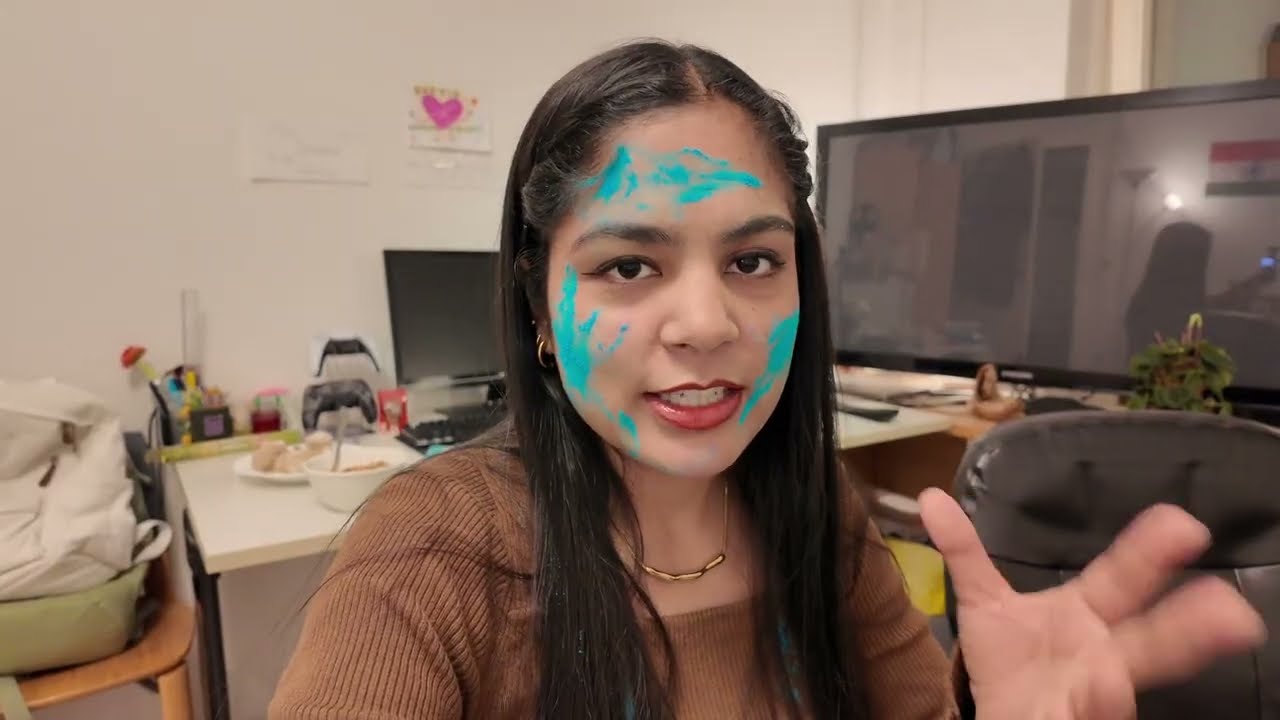 🇩🇪 Germany me pehli baar banaye dahi bhalle 🤤 | First Holi celebration 🎉 #indianstudentsingermany