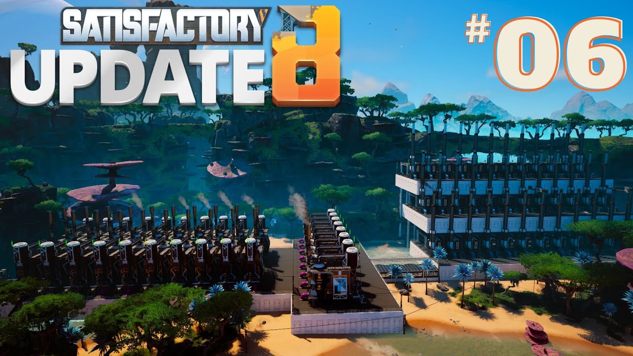 Transformer 600 Pétrole en plastiques, caoutchoucs et électricités | Satisfactory update 8 | LP #6