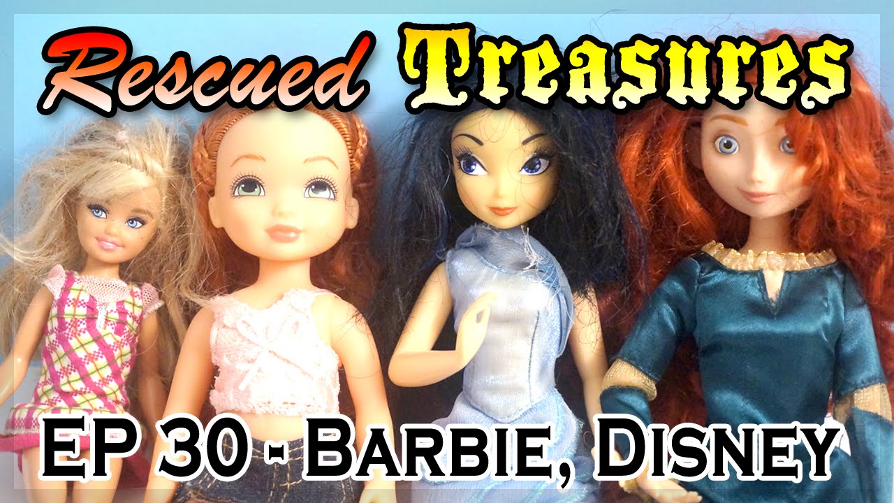 Rescued Treasures &hearts;︎ EP30 - Barbie, Disney Merida & Misc Dolls - Awesome Second Hand Dolls!