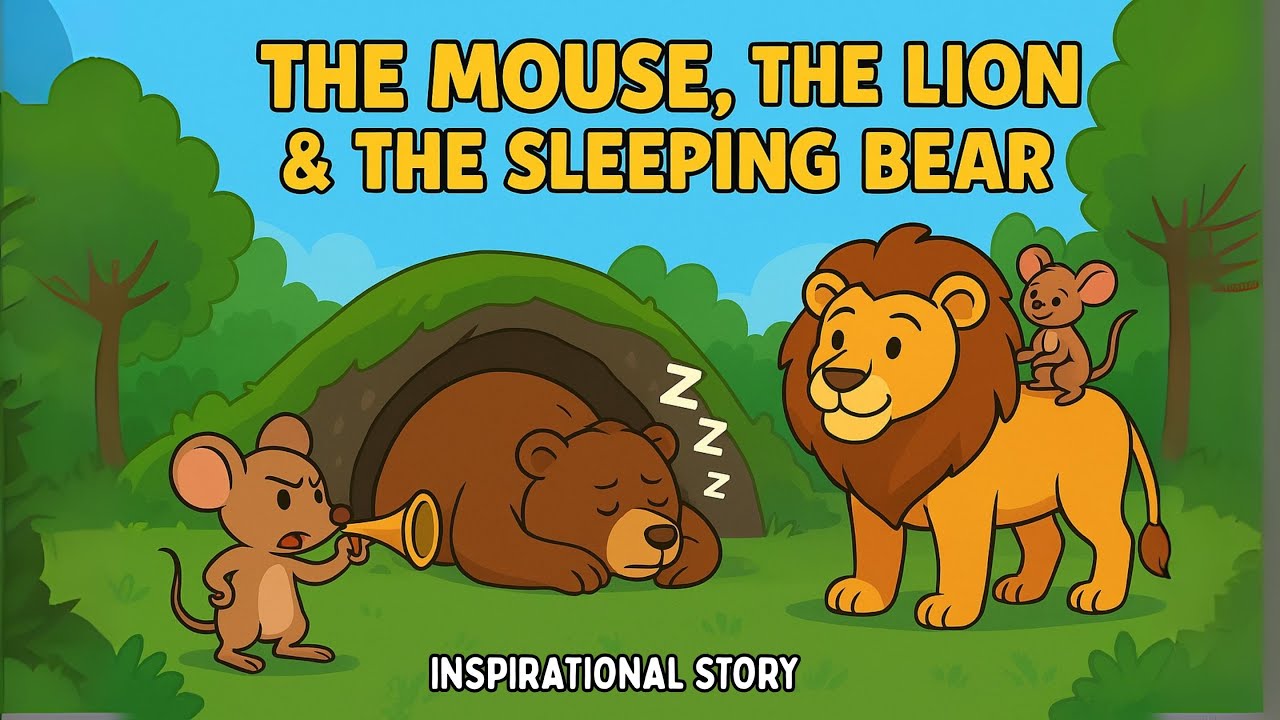 The Mouse, The Lion & The Sleeping Bear | True Inspirational Story That Can Change Your Life