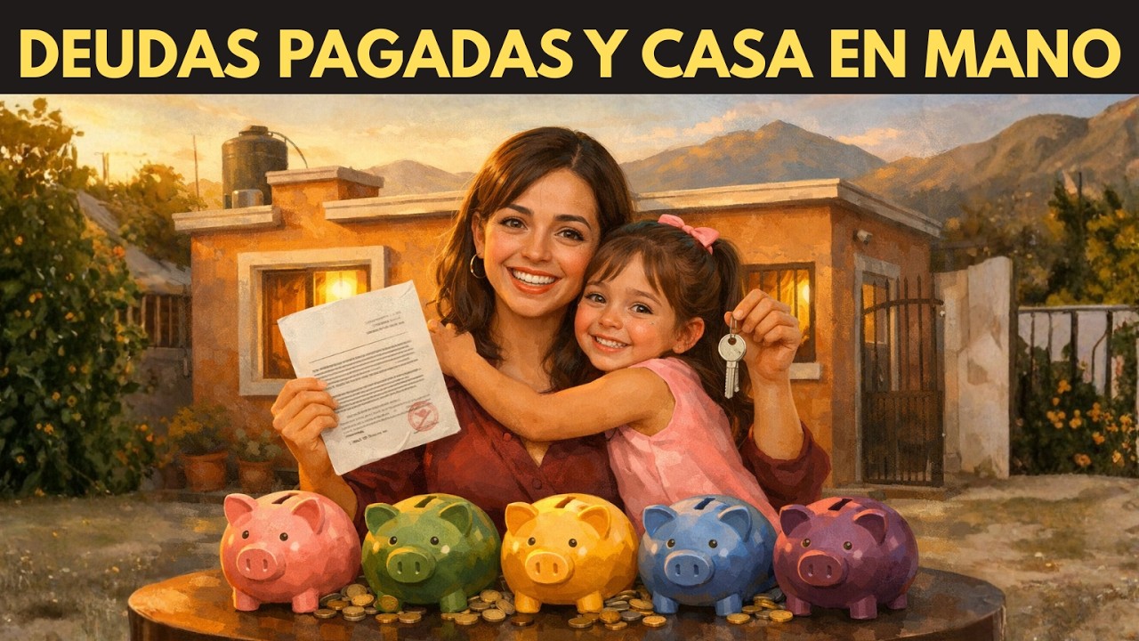 Cómo una MADRE SOLTERA usó el Sistema de las 5 Alcancías, PAGÓ SUS DEUDAS y COMPRÓ SU CASA