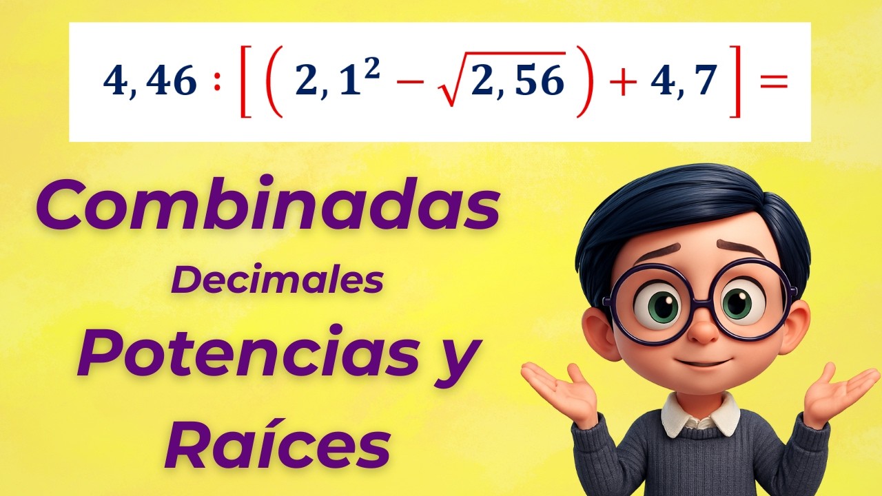CÓMO HACER las OPERACIONES COMBINADAS con POTENCIAS y RAÍCES SIN ERRORES
