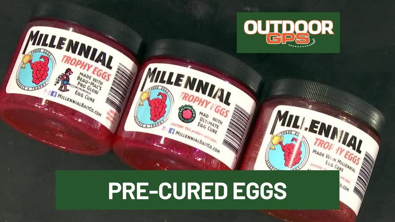 Outdoor GPS 3/7 Pre-Cured Eggs from Millennial Bait