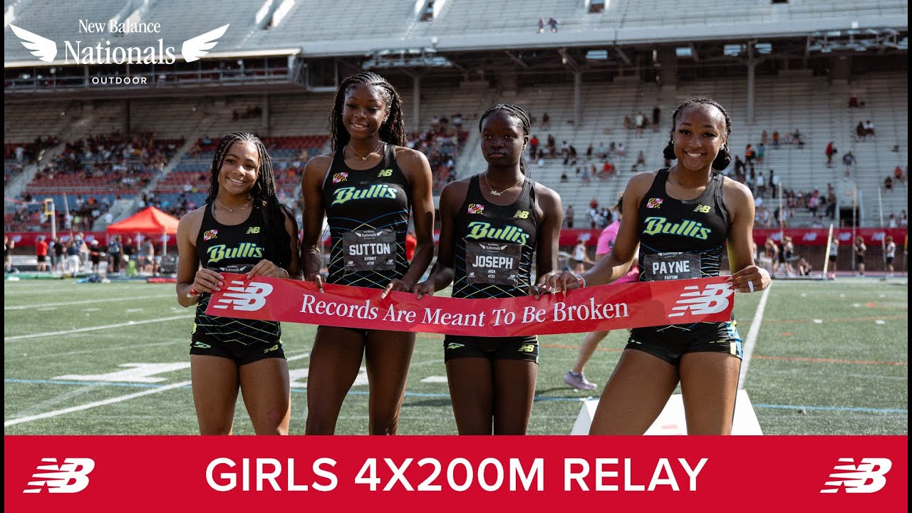 Girls 4x200m Relay - New Balance Nationals Outdoor 2025