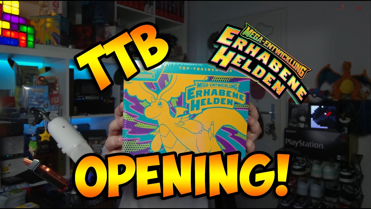 Lieber zulassen? 😂 Erhabene Helden Top Trainer Box 💯 | Pokemon TCG Opening