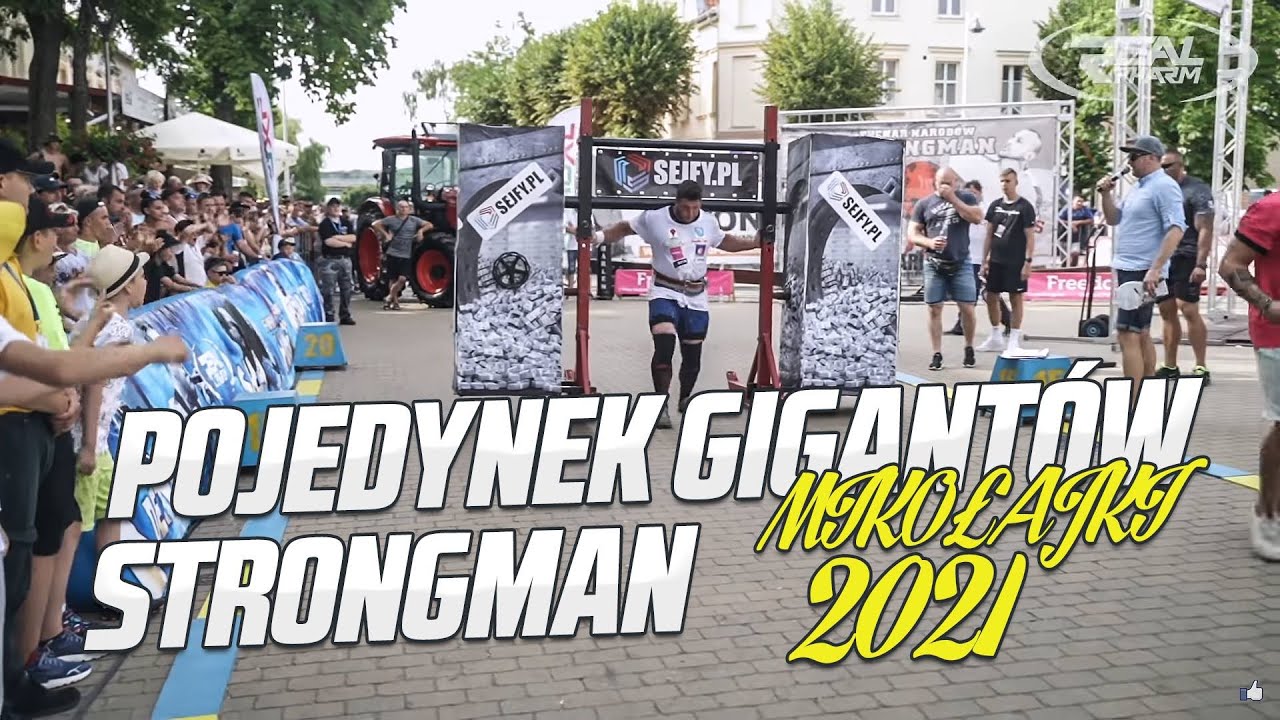 Pojedynek Gigantów STRONGMAN - Mikołajki 2021