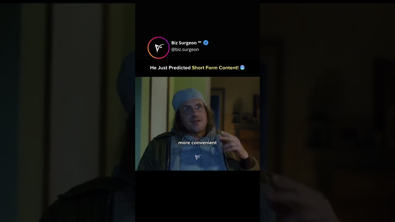 They Predicted Short-Form Content Without Saying It 👇