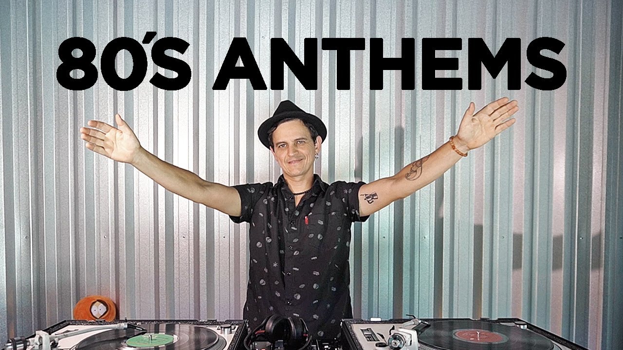 80's ANTHEMS - Pop, Rock, Soul - 100% Vinyl DJ Set by Anderson Tombini