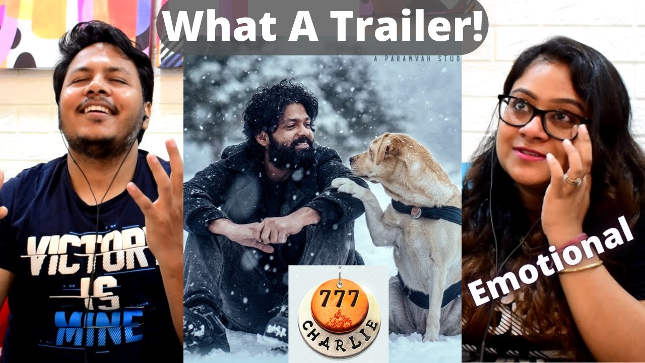 777 Charlie Trailer | Rakshit Shetty | Kiranraj K | Nobin Paul | Paramvah Studios | REACTION