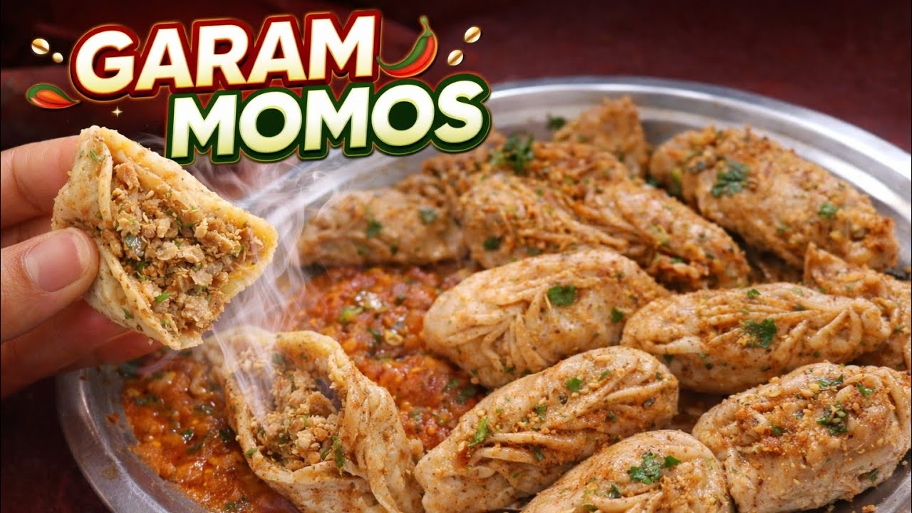 Street Style Momos + Teekhi Chutney - Ghar Par Pehli Baar LIVE! 🌶️🥟