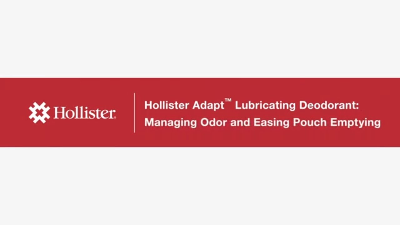 Hollister Adapt&trade; Lubricating Ostomy Pouch Deodorant | Managing Odor and Easing Pouch Emptying