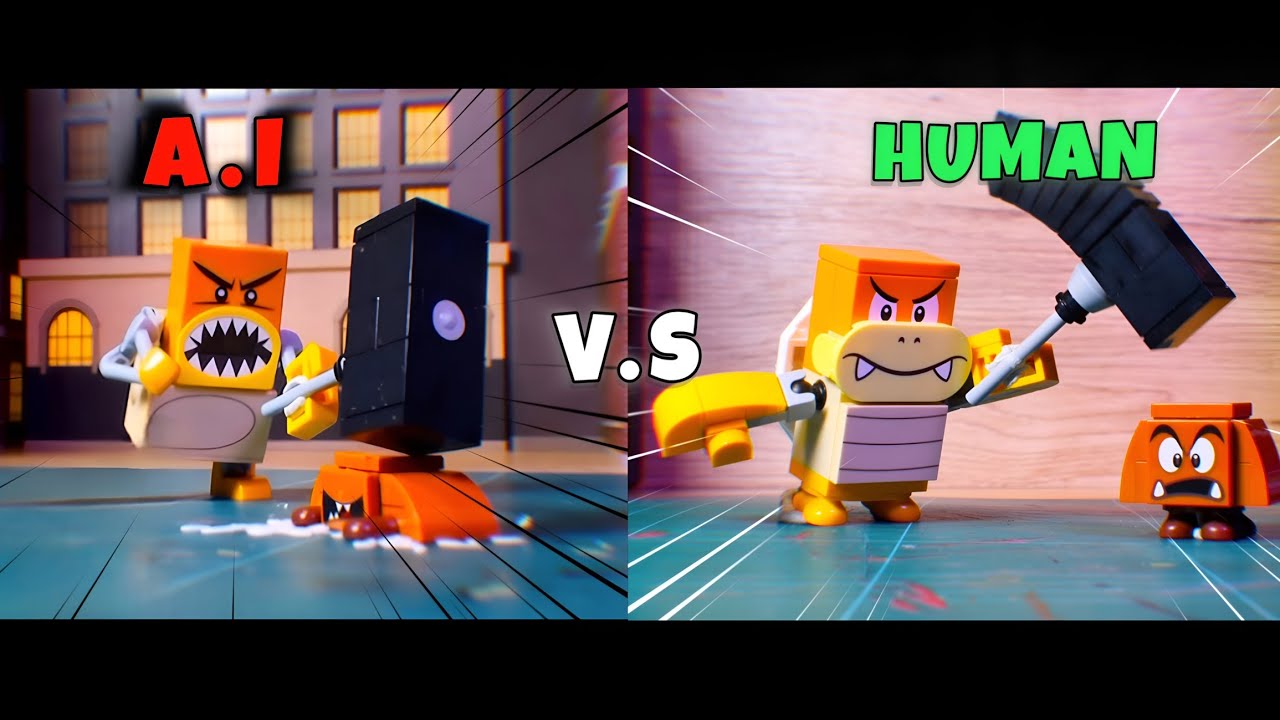 Аниматор с искусственным интеллектом против аниматора-человека