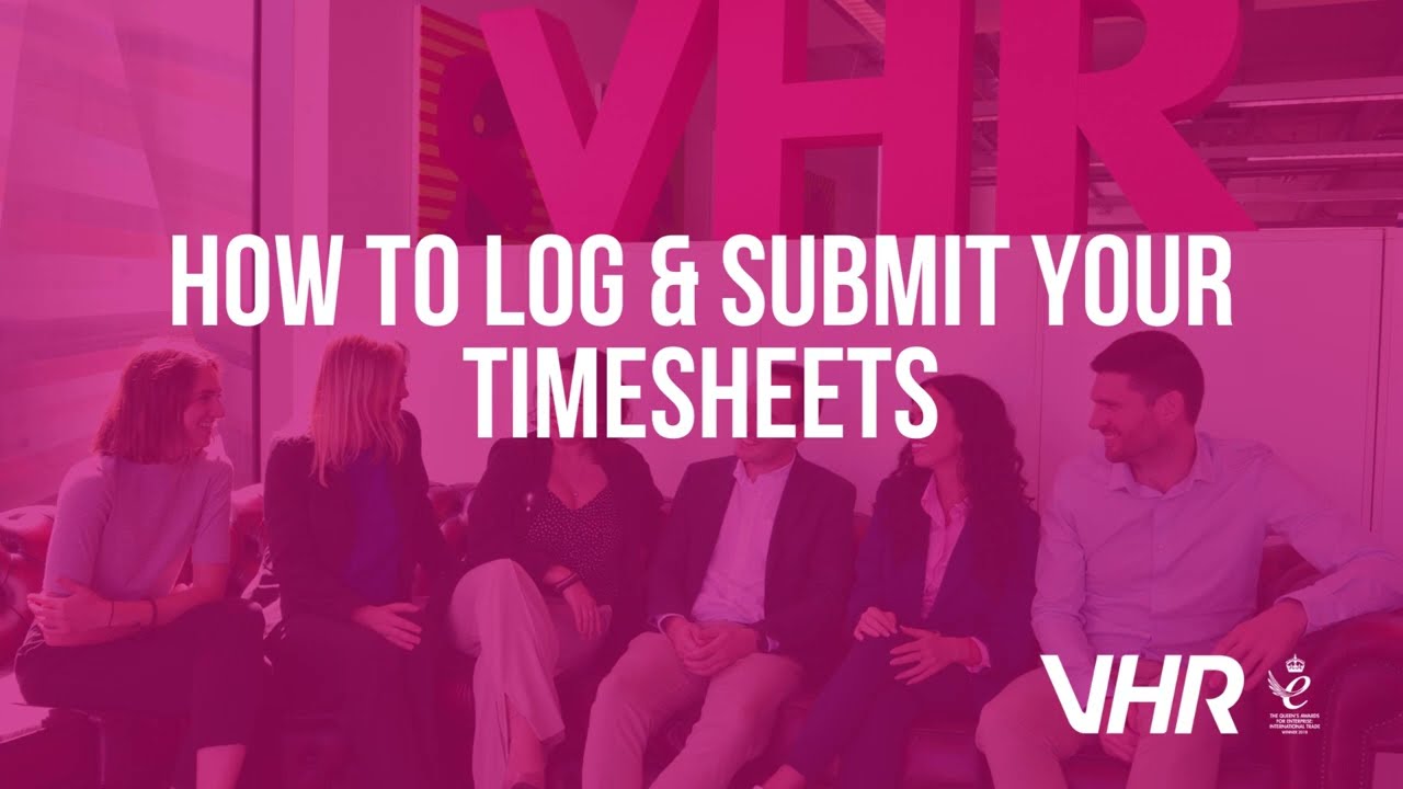 How to log & submit your Timesheets