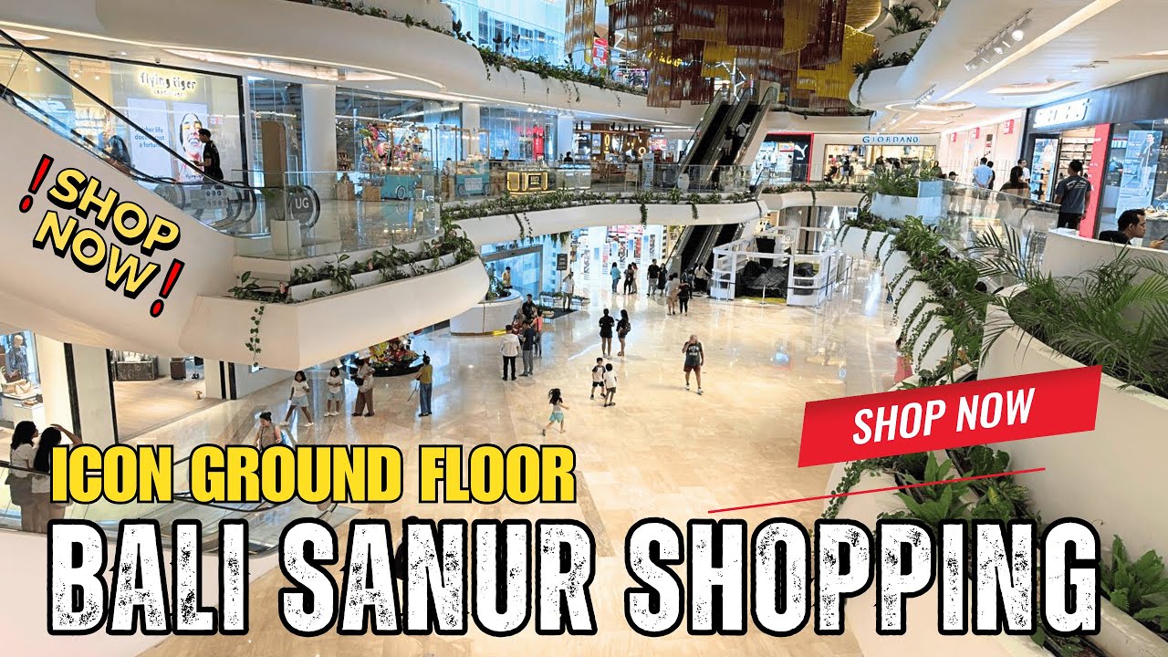Bali Sanur Shopping Icon Bali Tour: What Shops are Inside?